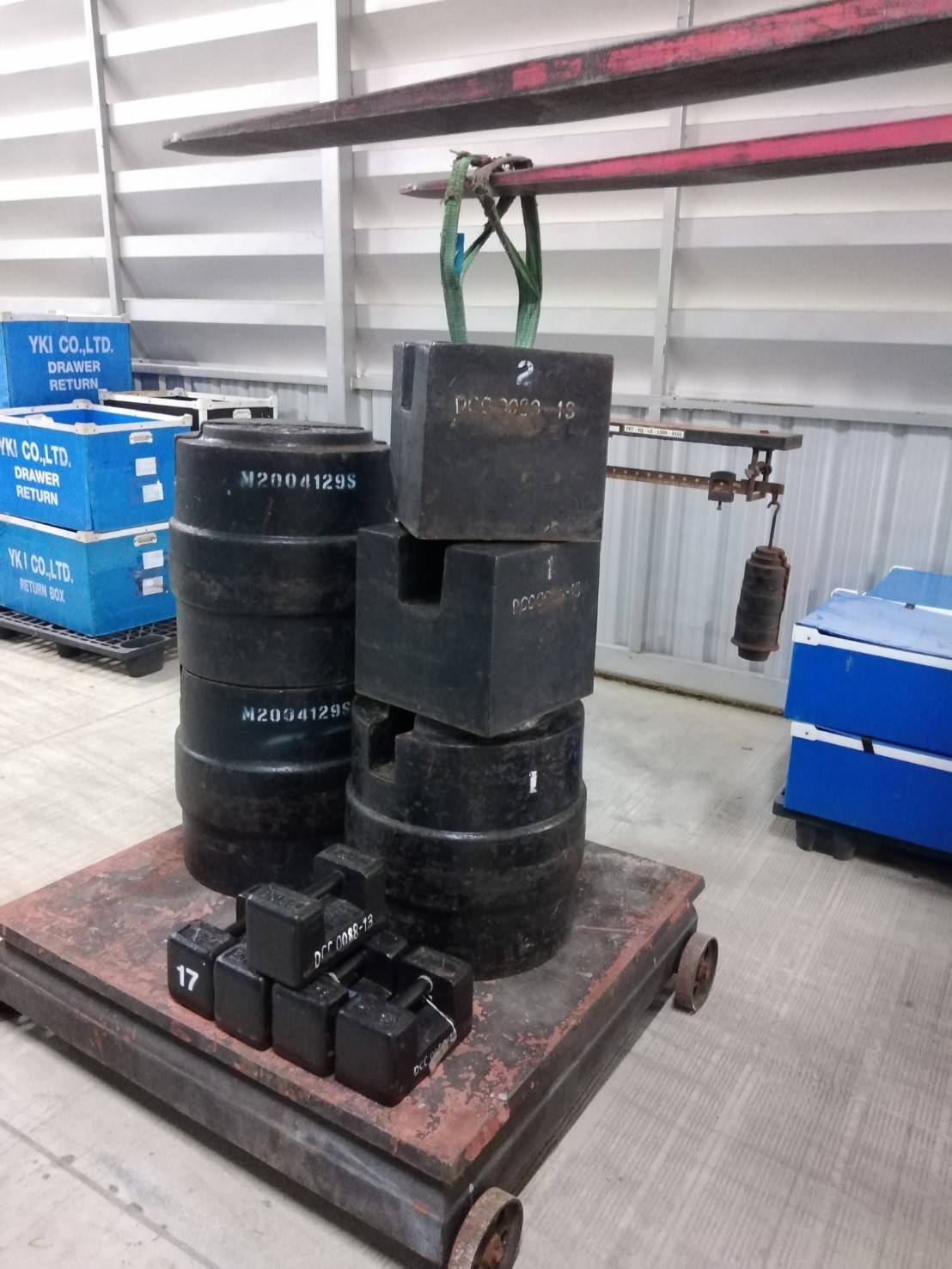 เครื่องชั่งวางพื้น